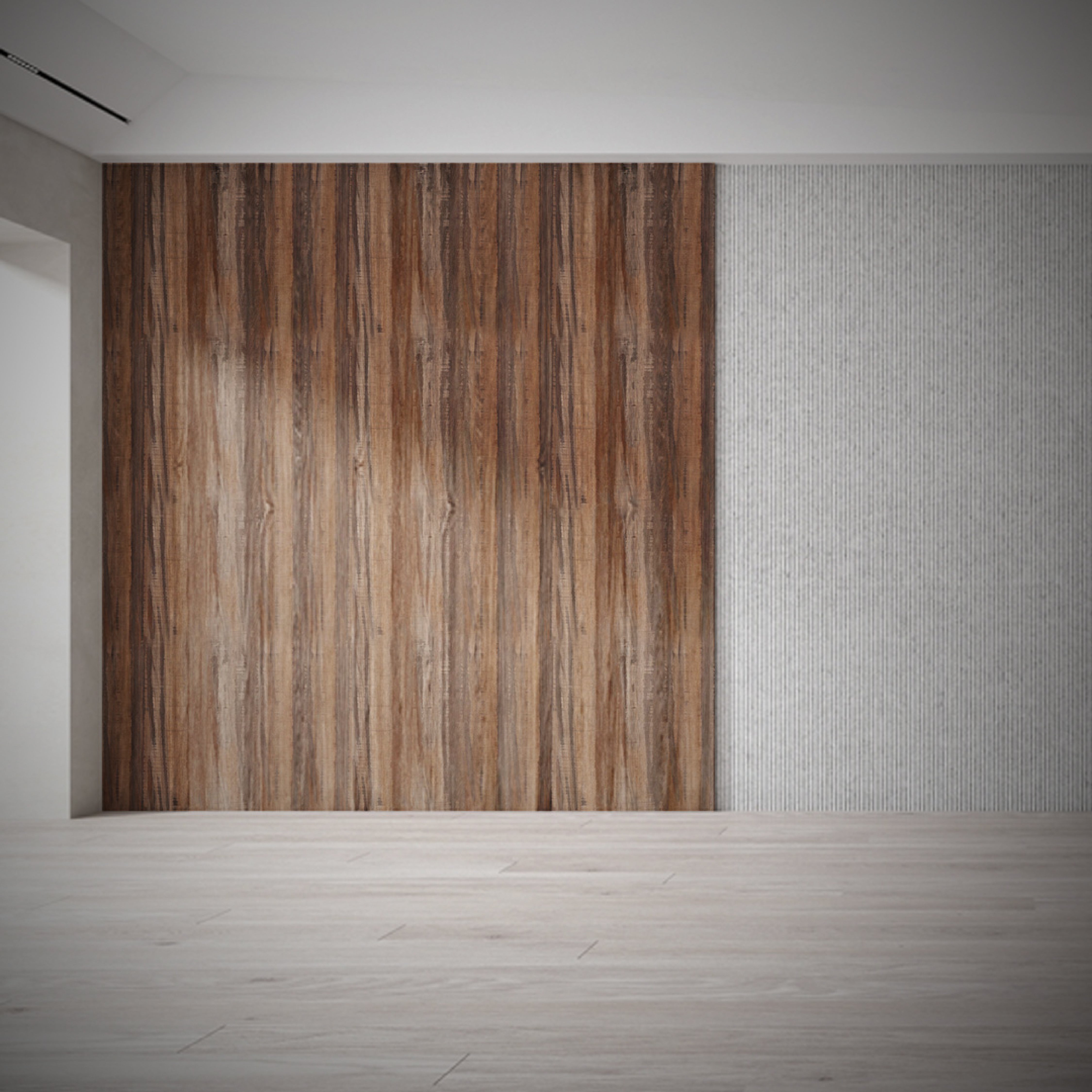 Artisian Wood Polygranite Sheet (8*4ft.) | Wooden Textured Finish Polygranite Sheet Collection