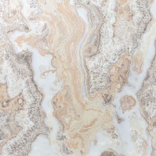 Beige Geode Polygranite Sheet (8*4ft.) | Glossy Finish Polygranite Sheet Collection