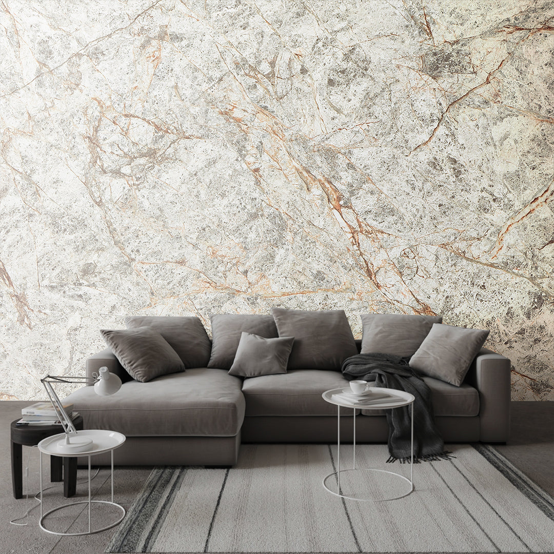 Coppered Grey Polygranite Sheet (8*4ft.) |Premium Glossy Finish Polygranite Sheet Collection