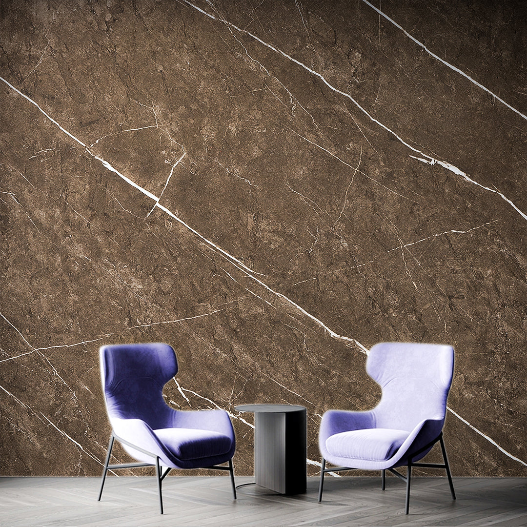 Earthen Marble Polygranite Sheet (8*4ft.) |Premium Glossy Finish Polygranite Sheet Collection