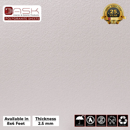 Bone Sand Polygranite Sheet (8*4ft.) |Premium Textured Finish Polygranite Sheet Collection